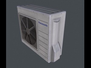 air conditioner 3D 模型