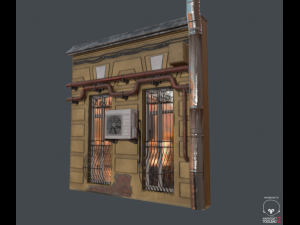 building module Model 3D