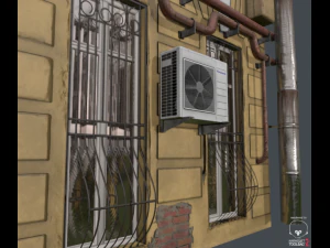 building module 3D Model