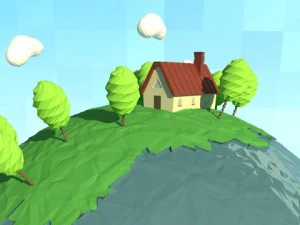 lowpoly planet 3D Model
