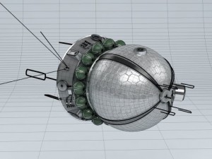 vostok1 3D मॉडल