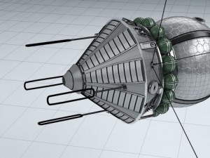 vostok1 3D मॉडल