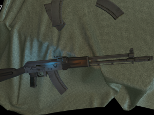 ak-107 3D Model