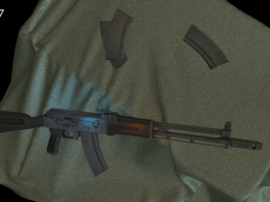 ak-107 3D Model