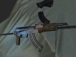 akms Modello 3D