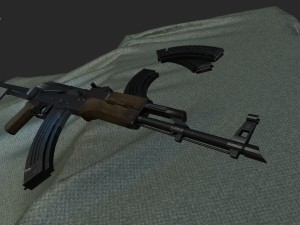 akms Model 3D