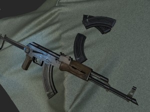 akms Model 3D