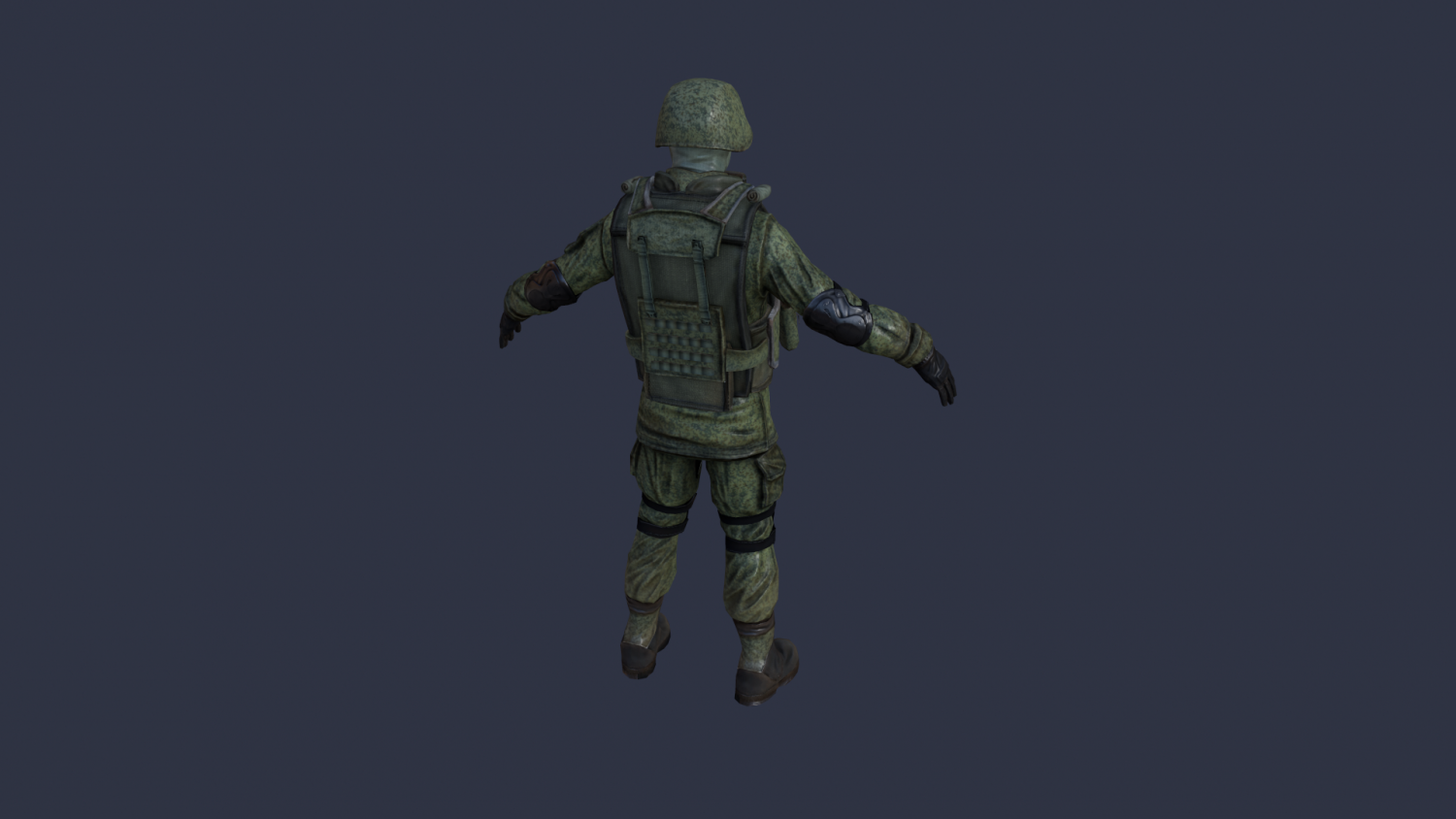 Russian Soldier 3d Model In Man 3dexport