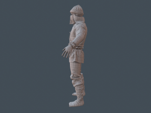 saracene medieval character 3Dモデル