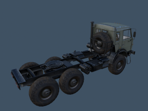 kamaz model 3D Model
