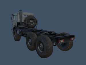 kamaz model 3D Model