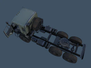 kamaz model 3D Model