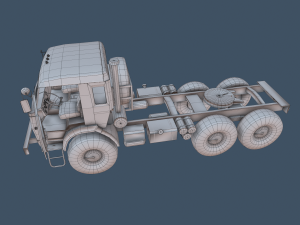 kamaz model 3D Model