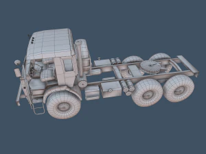 kamaz model 3D Model