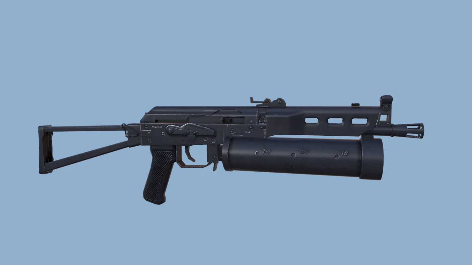 bizon pp 19 3D Model .c4d .max .obj .3ds .fbx .stl .blend 