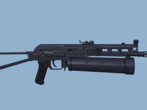 бизон пп 19 3D Модель