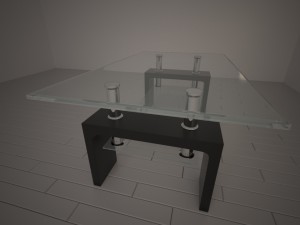 glass table 3D Model