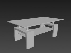 glass table 3D Model