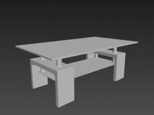 glass table 3D Model