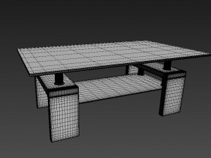 glass table 3D Model