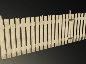 fence package 3D Модель