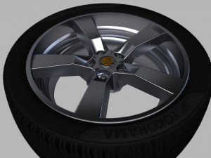 wheel autobot bumblebee 3D Model