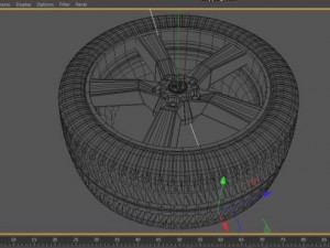 wheel autobot bumblebee 3D Model