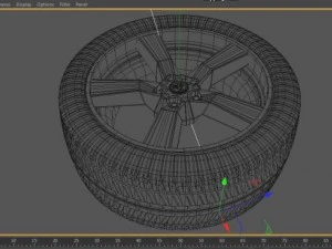 wheel autobot bumblebee 3D Model