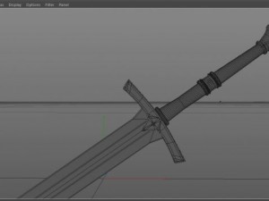 sword winter is coming Modèle 3D