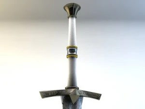 sword winter is coming 3D Model