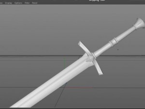 sword winter is coming Modèle 3D