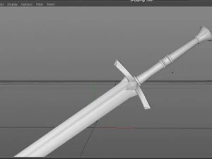 sword winter is coming 3D Model