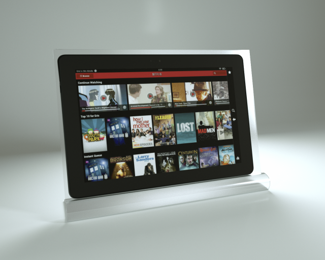 kindle hdx 89 3D Model .c4d .max .obj .3ds .fbx .stl .blend 
