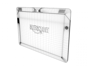 kindle hdx 89 3D Model