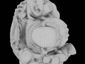 gold buddha statue 3Dモデル