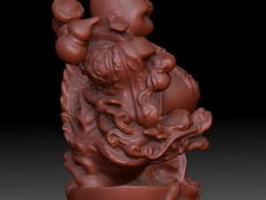 gold buddha statue 3Dモデル