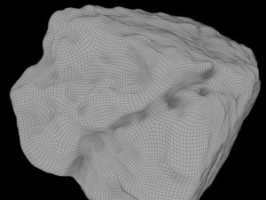 california rock Model 3D