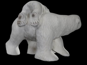 polar bear and cubs 3Dモデル