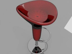 Barhocker 3D Modell