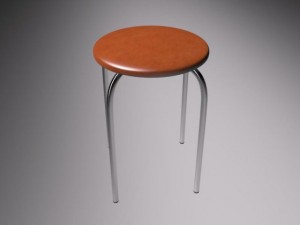 bar stool 3D Модель