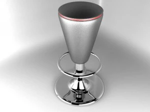 Barhocker 3D Modell