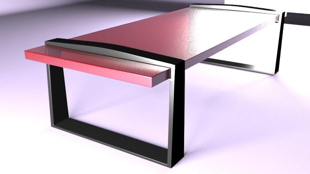 street bench 3D Model .c4d .max .obj .3ds .fbx .stl .blend 