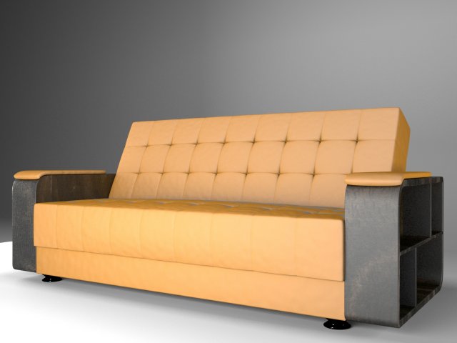 classik sofa Model 3D .c4d .max .obj .3ds .fbx .stl .blend 