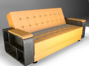 classik sofa Model 3D