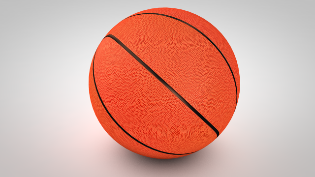basketball 3D Model .c4d .max .obj .3ds .fbx .stl .blend