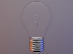 light bulb Model 3D