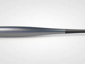 aluminum baseball bat Model 3D