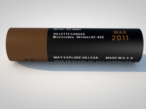 aa battery 3D Model