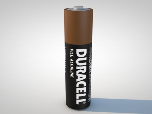 aa battery 3D Model