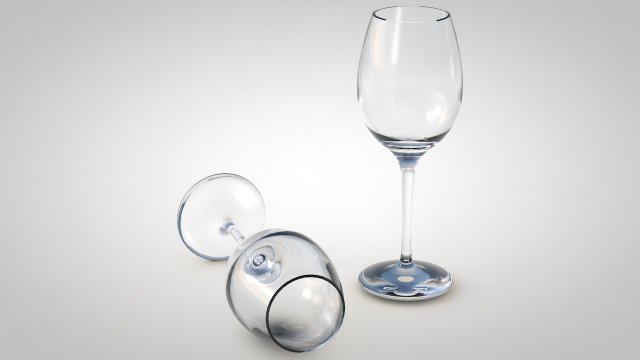 wine glass 3D 模型 .c4d .max .obj .3ds .fbx .stl .blend 